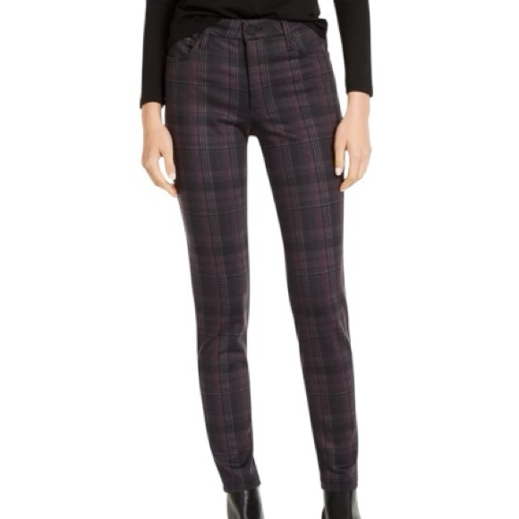 Kut from the Kloth Pants - New! Kut from the Kloth Mia High-Rise Skinny Ankle Plaid Ponte Pants